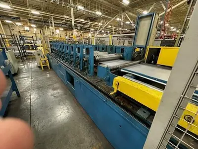 10-STAND X 3" X 39" B&K ROLLFORMER. STOCK # 0900224.