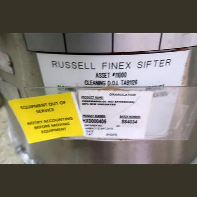 Russel Finex Sieve Circular Screen