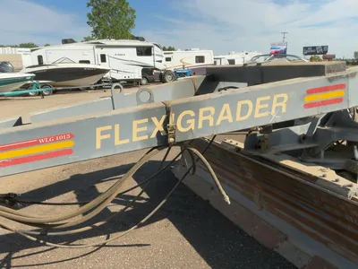 1996 Nimex Industries AB Model WLG 1015 Flexigrader Pull Type Grader Attachment for Tractor, 12’ Wid...