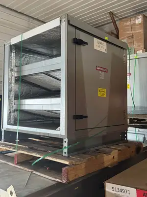 New | in-Stock CaptiveAire New CaptiveAire Stainless Pizza Hood and Main Line Exhaust Hood System HVAC Parts and Equipment Illinois US | Falcon Restaurant Supply #1375817