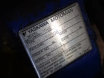 USED 2013 YASKAWA MOTOMAN MH6