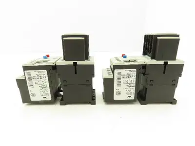 Siemens 3RU1116-1BB0 Motor Starter Contactor Relay 24V Coil 5Hp 600V Lot of 2