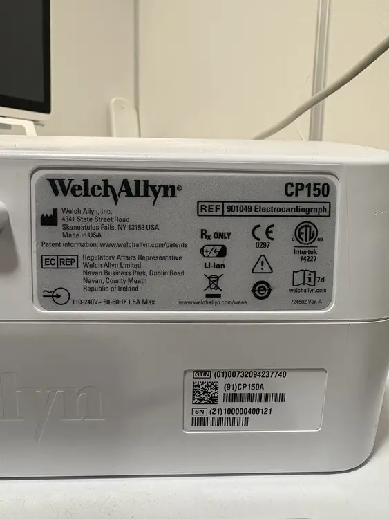 Used Welch Allyn CP150 Diagnostic Instruments - Other Texas US | PT Medical Technologies #1458833