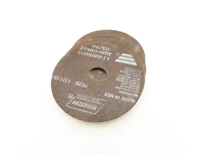 Norton AG0-0BNA2 Flat Cut Off Wheel Aluminum Oxide 6" Type 01 Lot Of 11