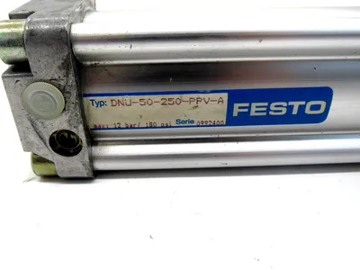 NEW FESTO DNU-50-250-PPV-A PNEUMATIC CYLINDER