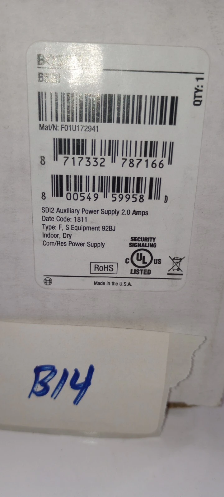 NEW Bosch B520