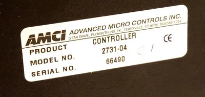 ADVANCED MICRO CONTROLS 2731-04 PLC SERIES CONTROLLER 273104