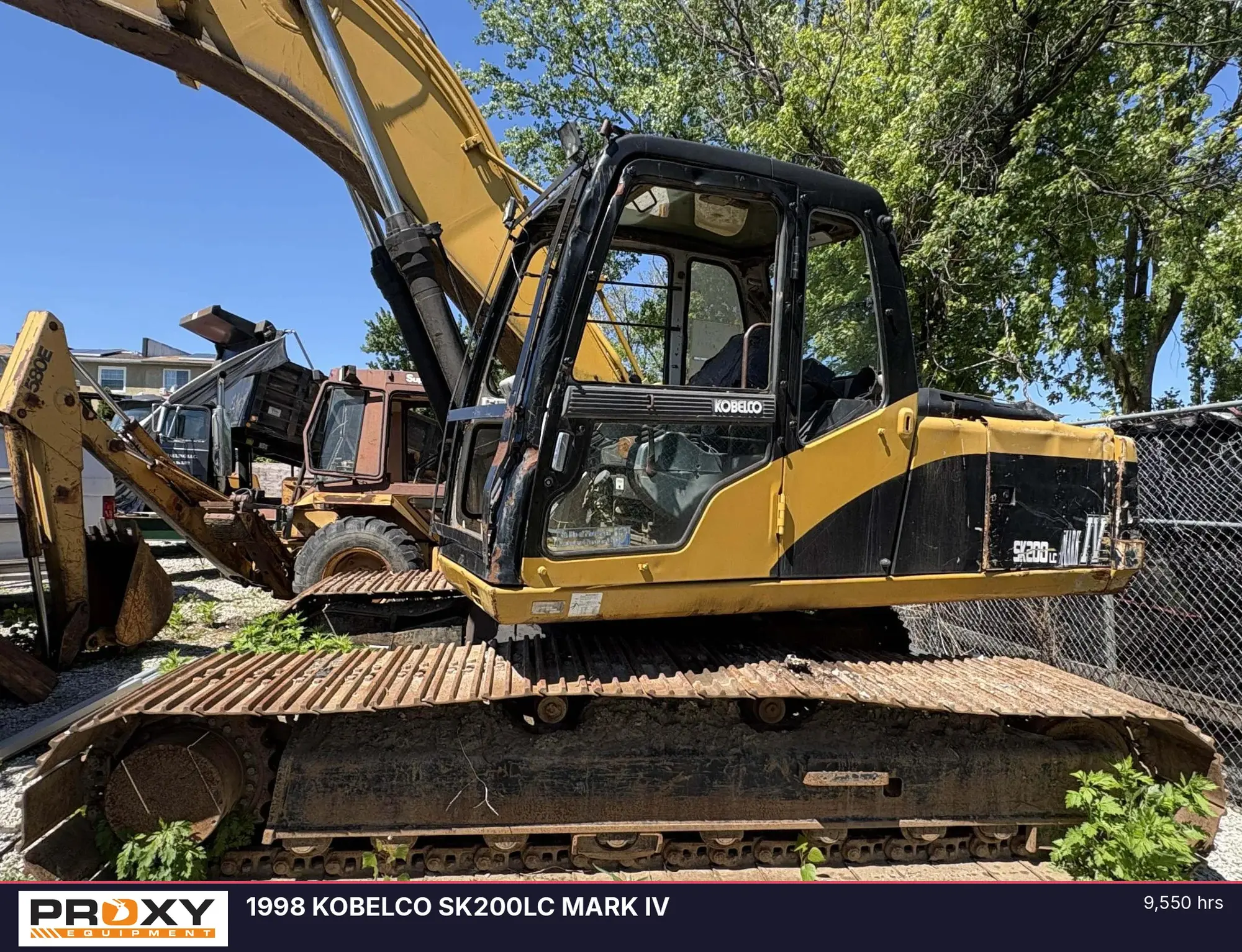 Used 1998 KOBELCO SK200LC MARK IV Crawler Excavators New York US | Proxy Equipment #1388823