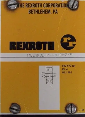 USED REXROTH 4WE10J21/AW110NZ/5 VALVE 4WE10J21AW110NZ5