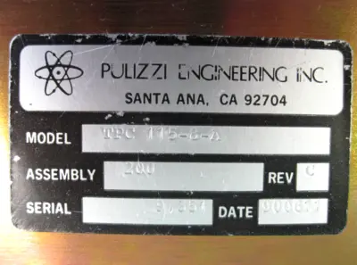 USED Pulizzi Engineering TPC 115-8-A