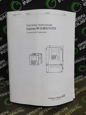 Endress Hauser CLM223-ID8005 Conductivity Transmitter 0-2000 mS/cm New