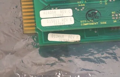 USED WOODMAN A14058 CONVERTER BOARD REV. C, D15011 REV. E