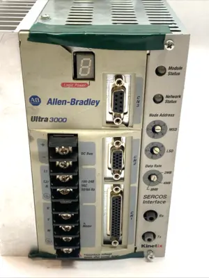 USED ALLEN-BRADLEY ULTRA 3000 SERVO DRIVE 10A 230VAC SERCOS