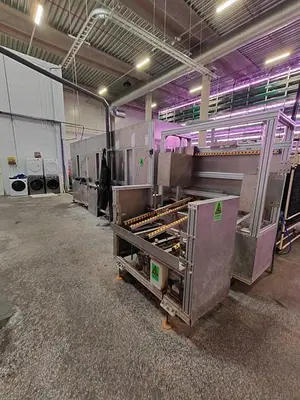 USED 2021 YESHEALTH SEEDER +  HARVESTER + CLEANING AND DRYING LINE