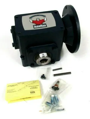 NEW GROVE GEAR IRONMAN GRL-HMQ-821-40-H1-56-16 WORM REDUCER GRLHMQ82140H15616