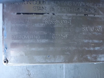105 Gallon 2'X4'16" 304 Stainless Pressure Vessel Tank