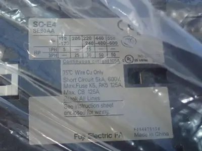NEW FUJI ELECTRIC SCE4