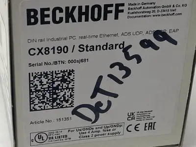 USED BECKHOFF CX8190