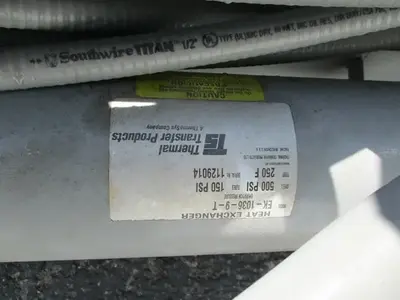 Continental Hydraulic #PVR50-42A15, hydraulic pumps, (2) 10 HP pumps, (1) 5 HP pump, controls, valves & heat exchanger