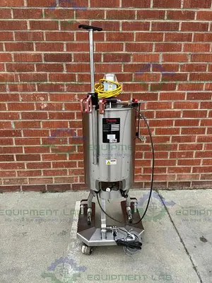 USED THERMO HYPERFORMA STAINLESS STEEL WATER JACKETED SINGLE USE 50L 5:1 BIOREACTOR