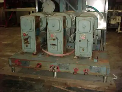 USED APV TRIPLE BARREL HEAT EXCHANGER APV HD620