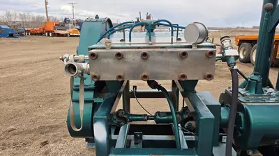 USED WHEATLEY/JETSTREAM HP-125 QUINTUPLEX HIGH PRESSURE WATERBLAST PUMP