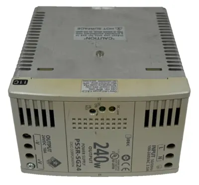 USED IDEC PS5R-SG24 POWER SUPPLY 240W 10A 24VDC