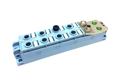 USED SIEMENS DIGITAL INPUT/OUTPUT MODULE DIQ 4+DQ 4X24VDC/0.5A 8XM8