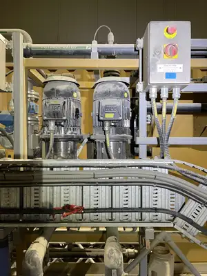 Potable & Hot Water Shower Skid