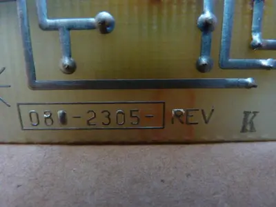 USED SCI 080-2305 REV K