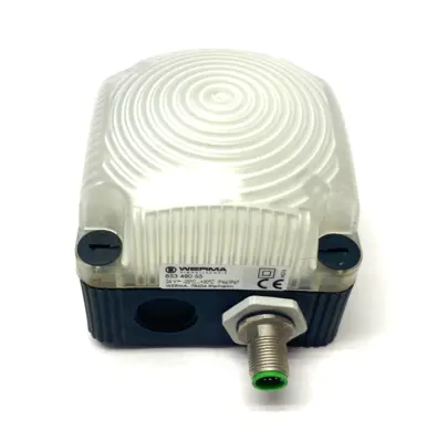 USED WERMA PERMANENT LED BEACON LIGHT BWM 24VDC MC