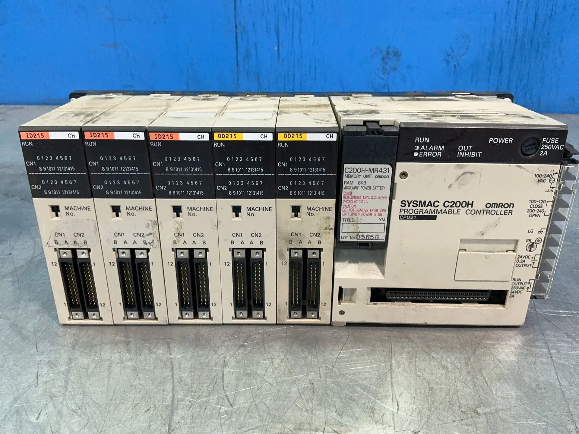 Used OMRON CPU21 PLC Processors Ohio US | HGR 24 #1345315