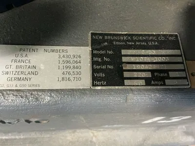 Used NEW BRUNSWICK SCIENTIFIC G53 Shakers Ohio US | HGR 24 #1186413