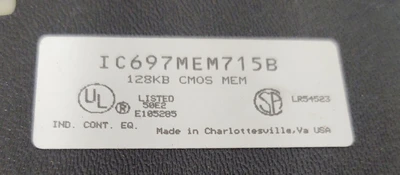USED GE Fanuc IC697MEM715B