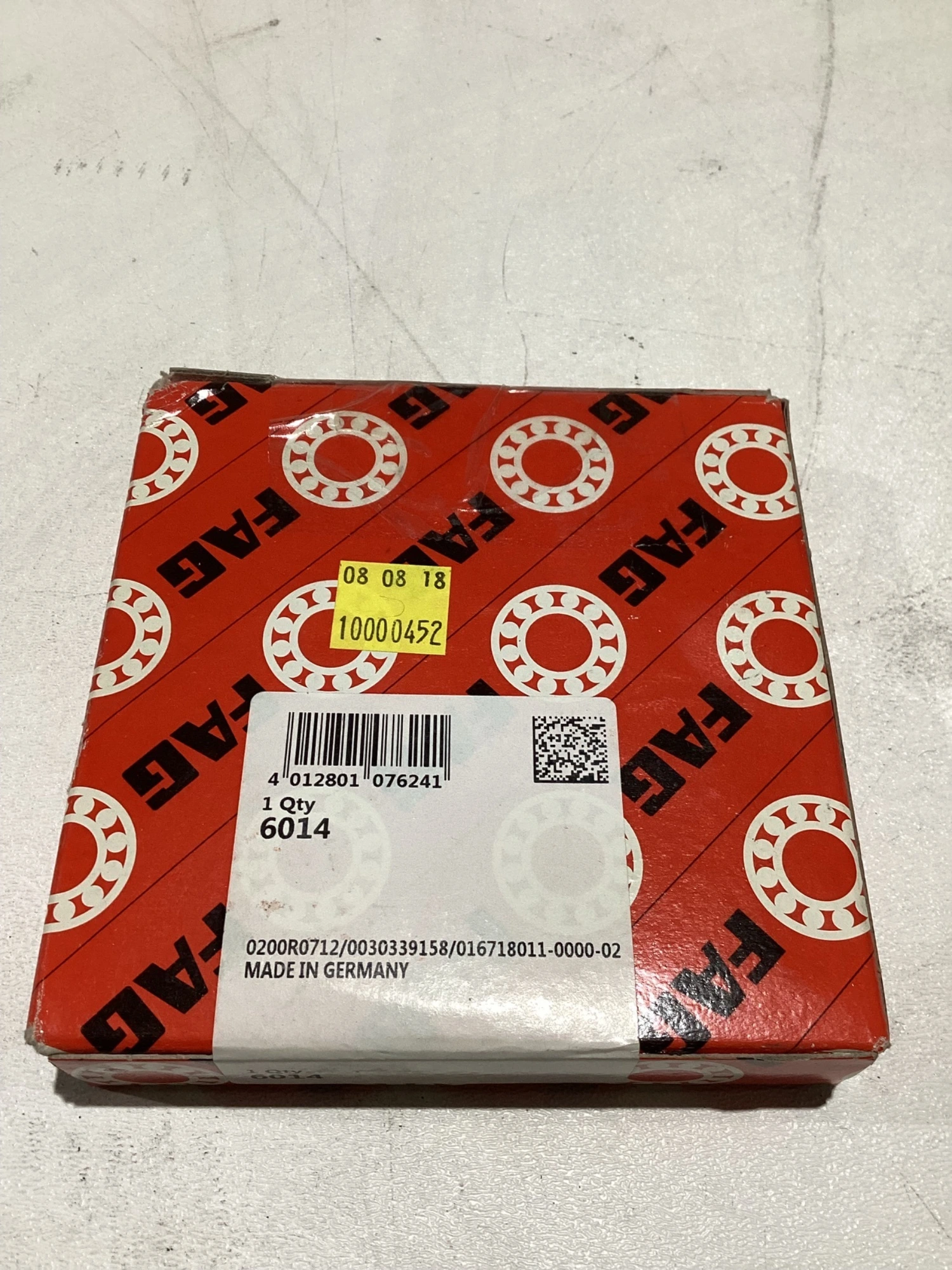 NEW FAG 6014