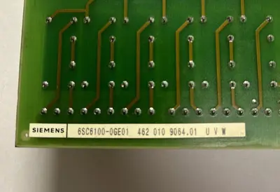 USED SIEMENS 6SC6100-0GE01
