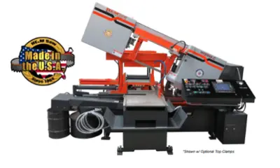 HE&M SAW H130A Automatic, Horizontal Pivot Band Saw | HHH Machine Tool Sales (1)