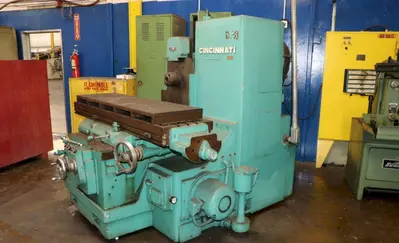 #3 X 72" X 18" CINCINNATI MODEL #330-18 VERCIPOWER HORIZONTAL MILLING MACHINE: YOBRO #24517