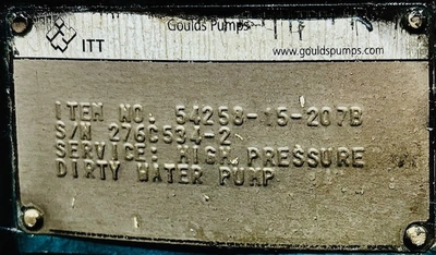 USED Goulds 3409