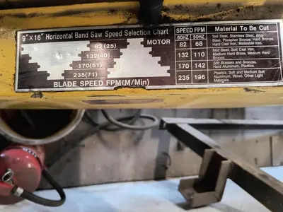 Used 1993 WAY TRAIN UE-916A Horizontal Band Saws CZ | Amaron s.r.o. #1056834