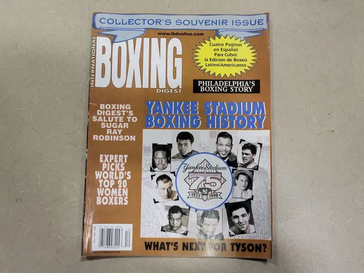 Used BOXING DIGEST NOVEMBER/ DECEMBER 1998 Office Equipment British Columbia CA | Lenmark #267062