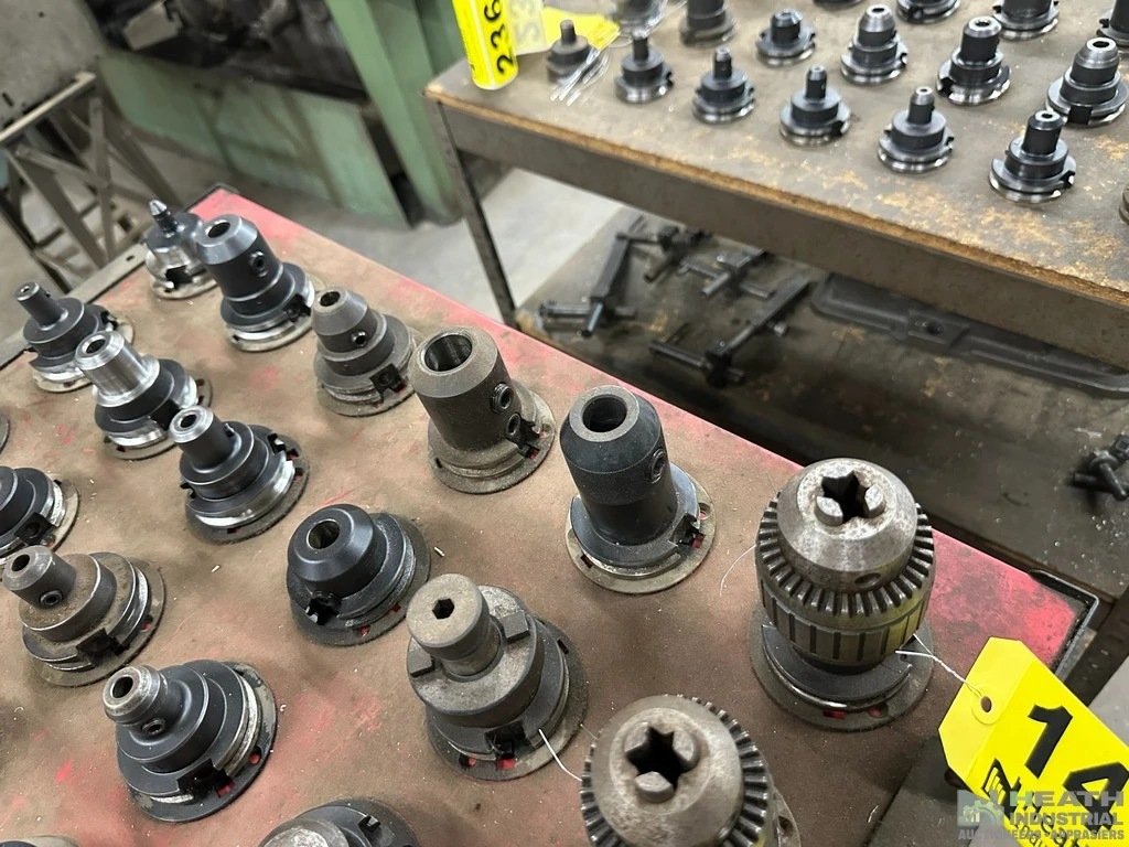 Used _UNKNOWN_ (6) CAT 40 TOOL HOLDERS CAT Holders Illinois US | Heath Industrial Auction Services #1419948