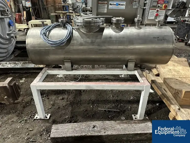 Used Unknown 165 Gal Horizontal Storage Tank, S/S Stainless Steel Tanks Ohio US | Federal Equipment Company #126923