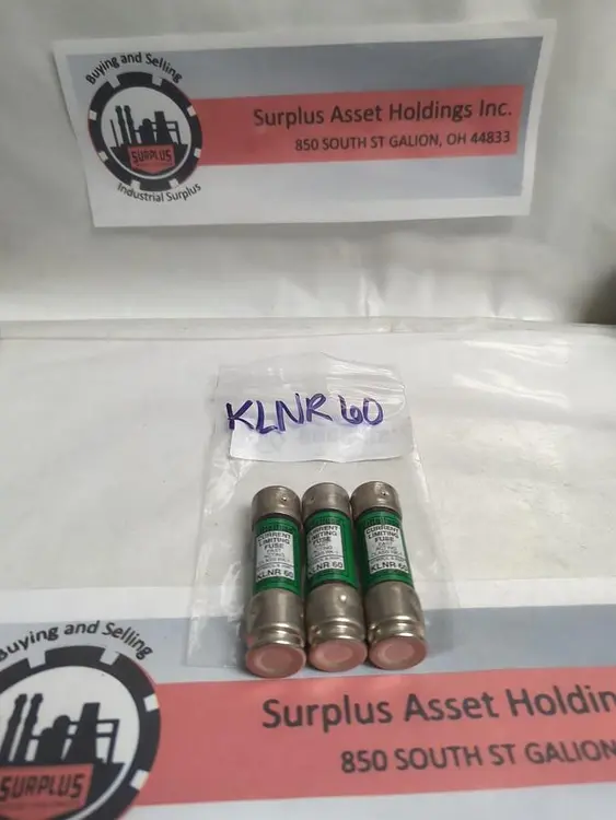 Used LITTELFUSE KLNR-60 Miscellaneous Equipment (Electrical & Power) | Surplus Asset Holdings #1191613