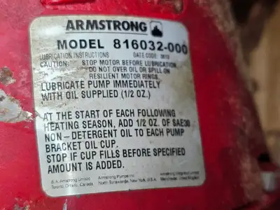 Used ARMSTRONG S-57-3 BF Parts (Hydraulics and Pneumatics) British Columbia CA | Lenmark #1440555