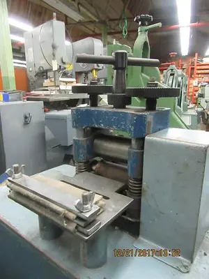 N Ferrara 2-HI, 2″ x 4″ Power Precision Rolling Mill for Plate
