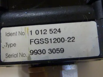 USED SICK OPTIC ELECTRONIC FGSS 1200-22
