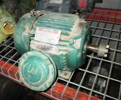2 HP Reliance Electric Motor, 1165 rpm, Frame 184T