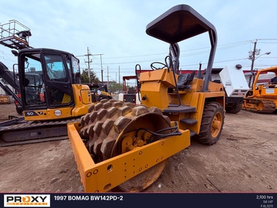Used 1997 BOMAG BW142PD-2 Single Drum Rollers New Jersey US | Proxy Equipment #1426101