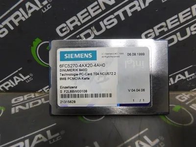USED SIEMENS 6FC5270-4AX20-4AH0